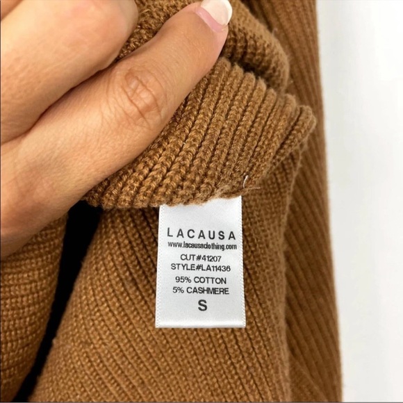 Lacausa La Brea Henley Sweater in Fox - Picture 4 of 7